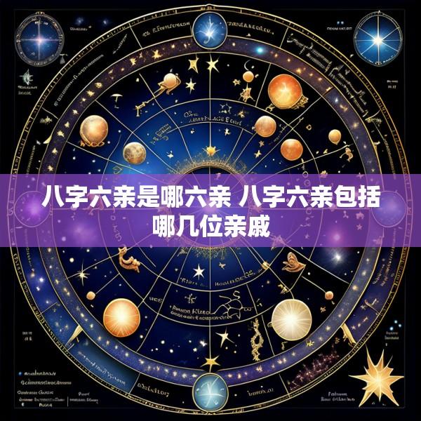 八字六亲是哪六亲 八字六亲包括哪几位亲戚