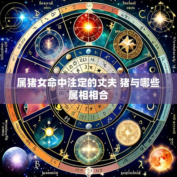 属猪女命中注定的丈夫 猪与哪些属相相合