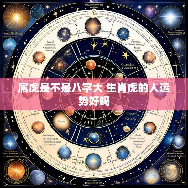 属虎是不是八字大 生肖虎的人运势好吗