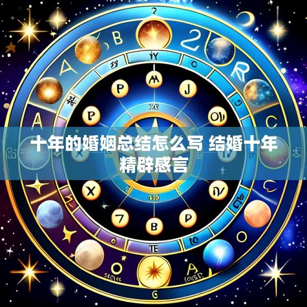 十年的婚姻总结怎么写 结婚十年精辟感言