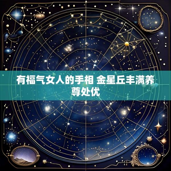 有福气女人的手相 金星丘丰满养尊处优