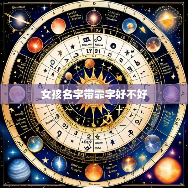 女孩名字带霏字好不好