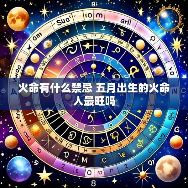火命有什么禁忌 五月出生的火命人最旺吗