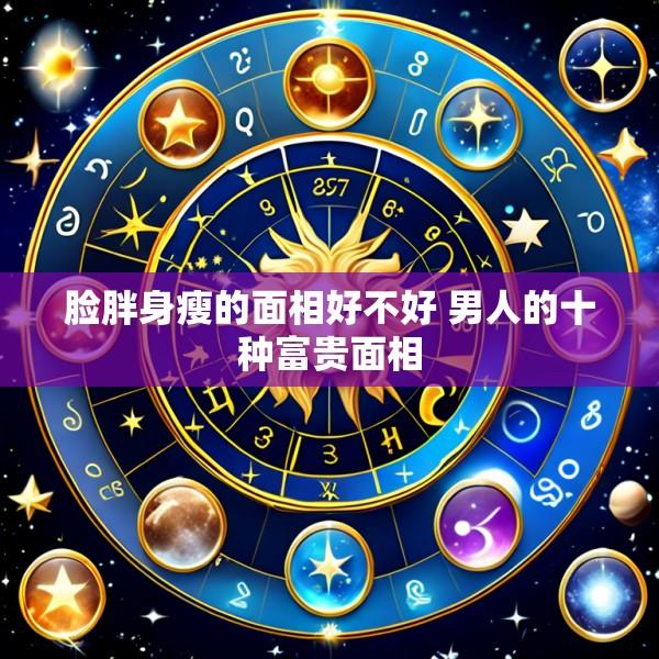 脸胖身瘦的面相好不好 男人的十种富贵面相