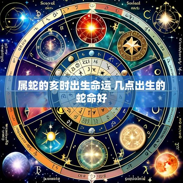 属蛇的亥时出生命运 几点出生的蛇命好