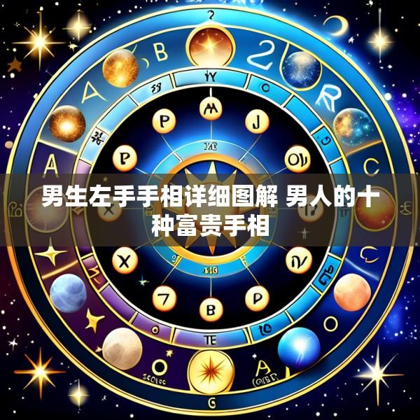 男生左手手相详细图解 男人的十种富贵手相