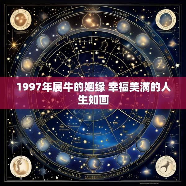 1997年属牛的姻缘 幸福美满的人生如画