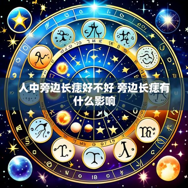 人中旁边长痣好不好 旁边长痣有什么影响