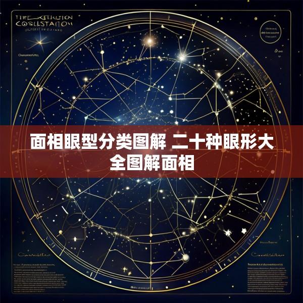 面相眼型分类图解 二十种眼形大全图解面相
