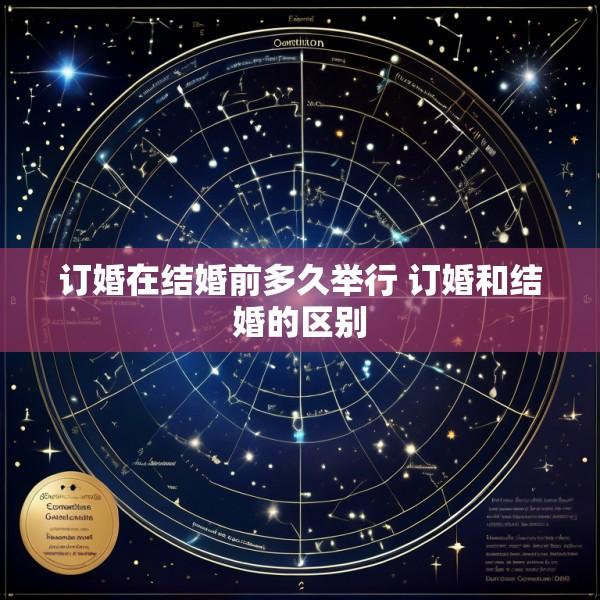 订婚在结婚前多久举行 订婚和结婚的区别