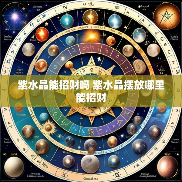 紫水晶能招财吗 紫水晶摆放哪里能招财