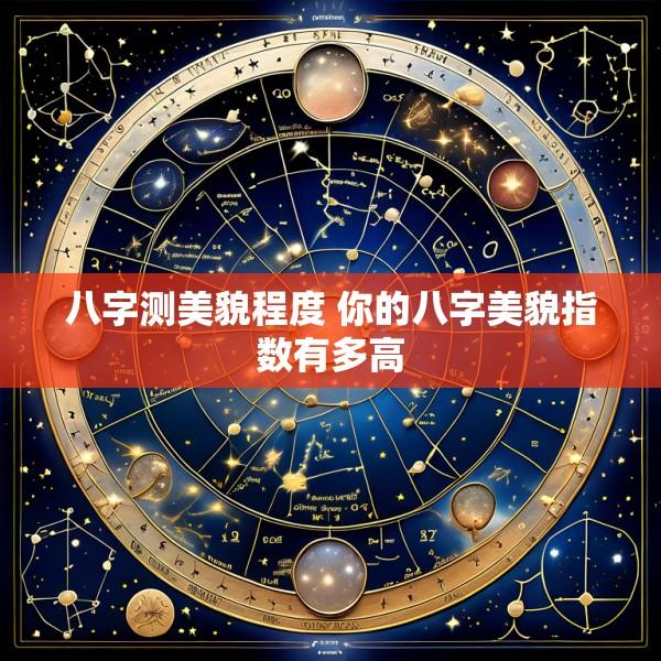 八字测美貌程度 你的八字美貌指数有多高
