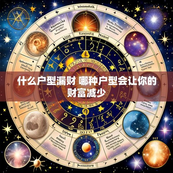 什么户型漏财 哪种户型会让你的财富减少