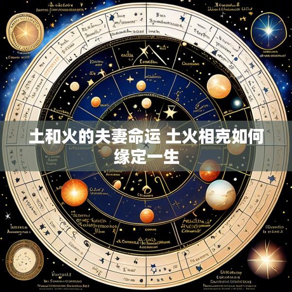 土和火的夫妻命运 土火相克如何缘定一生