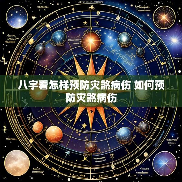 八字看怎样预防灾煞病伤 如何预防灾煞病伤