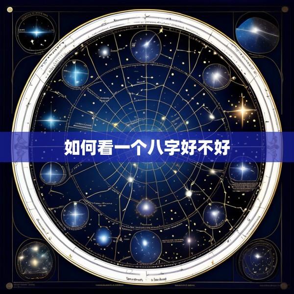 如何看一个八字好不好