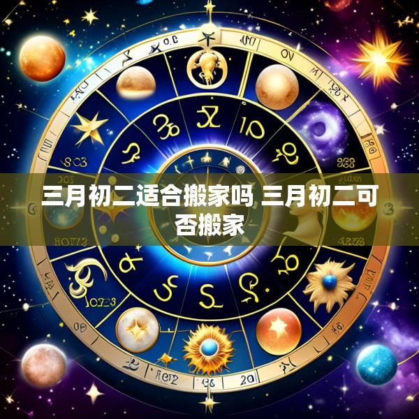 三月初二适合搬家吗 三月初二可否搬家