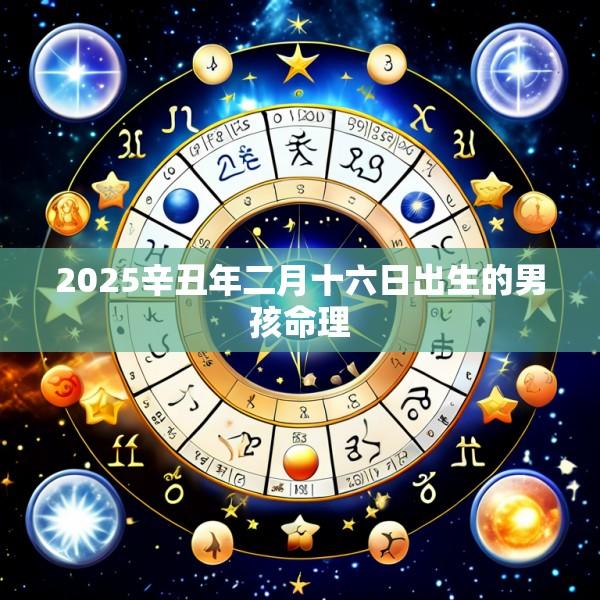 2025辛丑年二月十六日出生的男孩命理