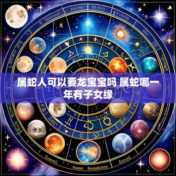 属蛇人可以要龙宝宝吗 属蛇哪一年有子女缘