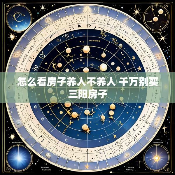 怎么看房子养人不养人 千万别买三阳房子