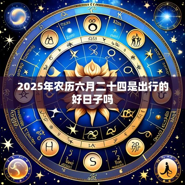 2025年农历六月二十四是出行的好日子吗