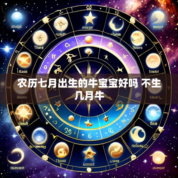 农历七月出生的牛宝宝好吗 不生几月牛