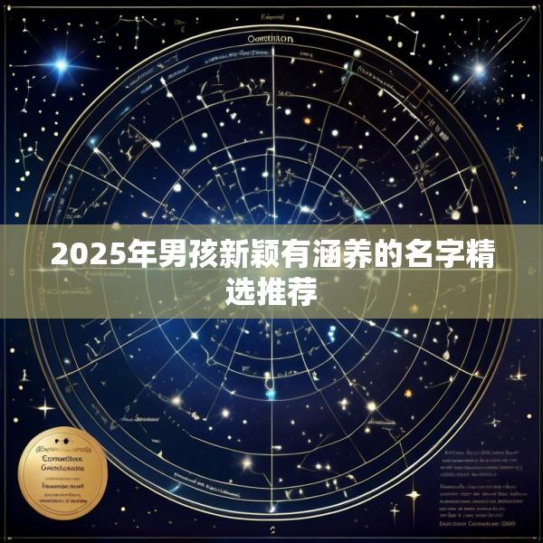 2025年男孩新颖有涵养的名字精选推荐