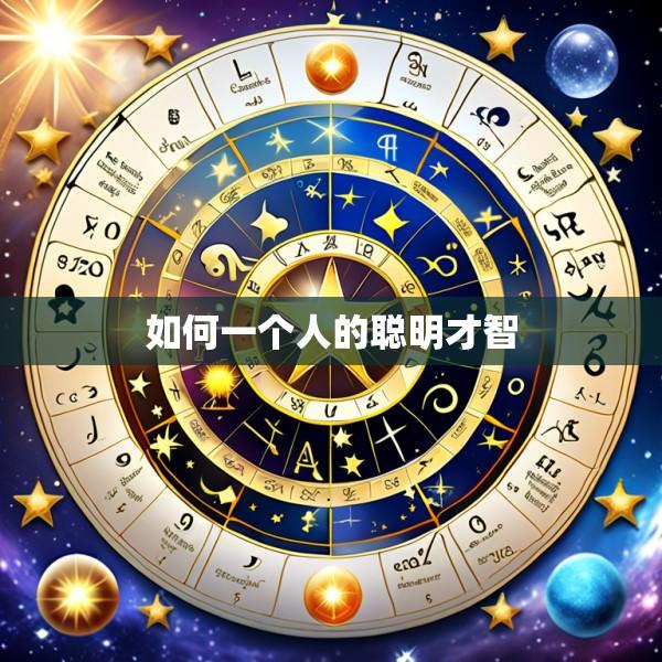 如何一个人的聪明才智