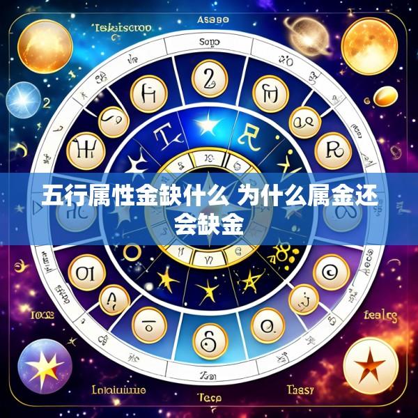 五行属性金缺什么 为什么属金还会缺金