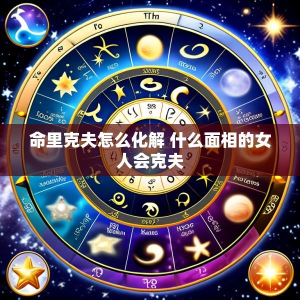 命里克夫怎么化解 什么面相的女人会克夫