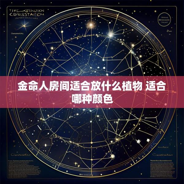 金命人房间适合放什么植物 适合哪种颜色