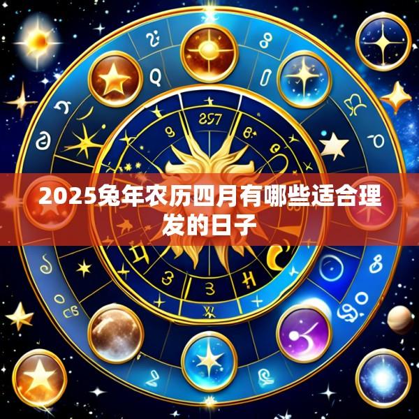 2025兔年农历四月有哪些适合理发的日子