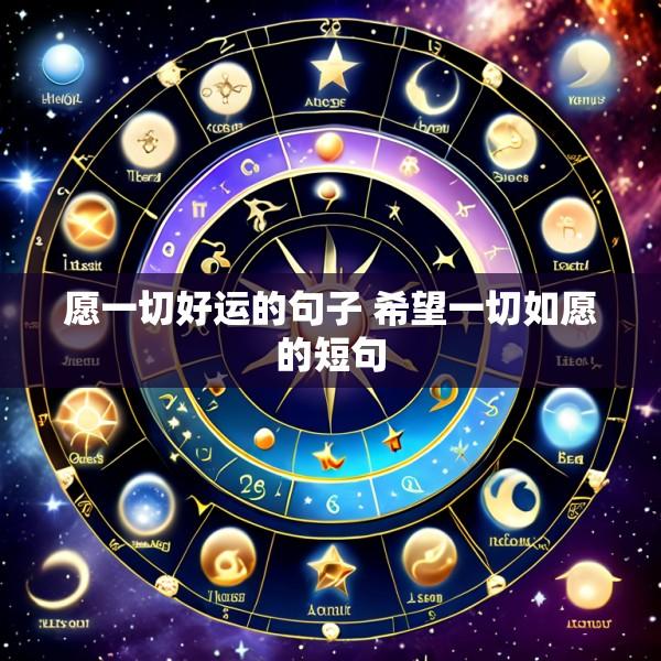 愿一切好运的句子 希望一切如愿的短句