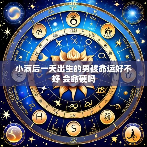 小满后一天出生的男孩命运好不好 会命硬吗