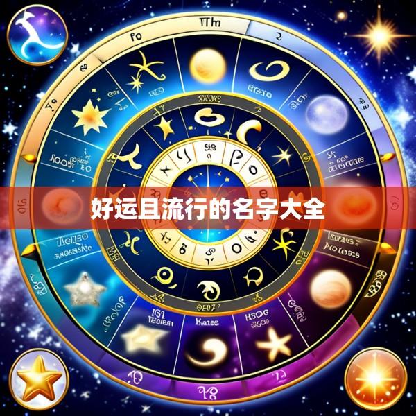 好运且流行的名字大全