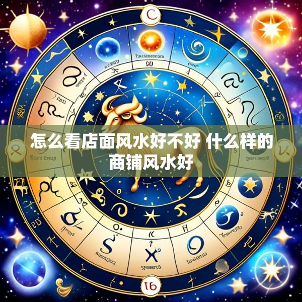 怎么看店面风水好不好 什么样的商铺风水好