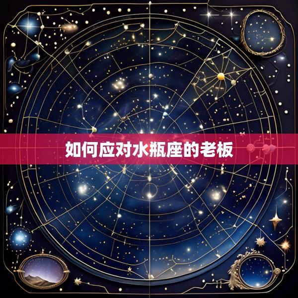 如何应对水瓶座的老板