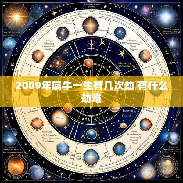2009年属牛一生有几次劫 有什么劫难