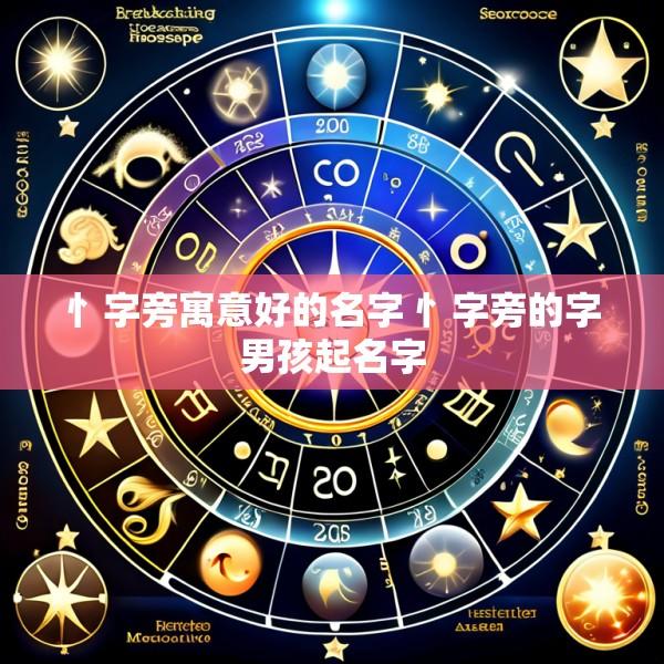 忄字旁寓意好的名字 忄字旁的字男孩起名字