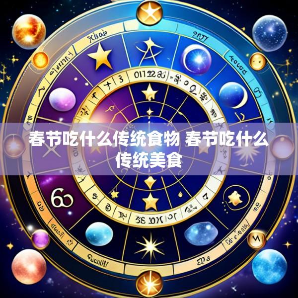 春节吃什么传统食物 春节吃什么传统美食