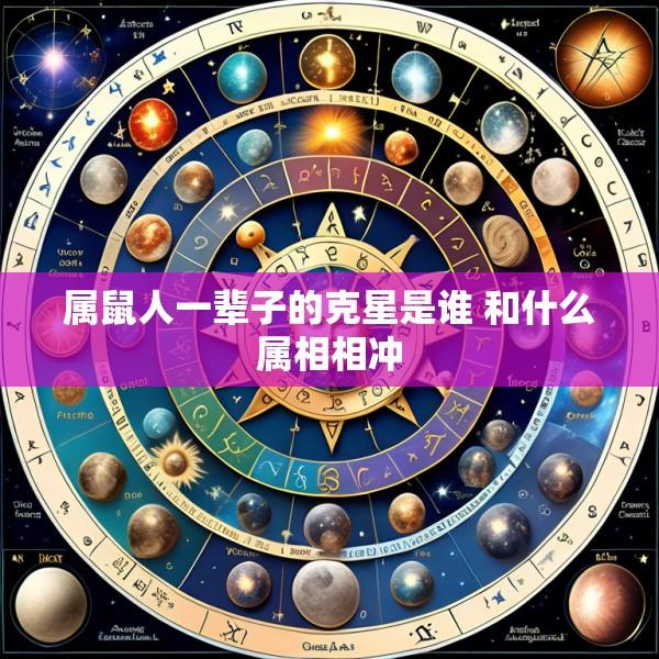 属鼠人一辈子的克星是谁 和什么属相相冲