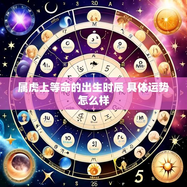 属虎上等命的出生时辰 具体运势怎么样