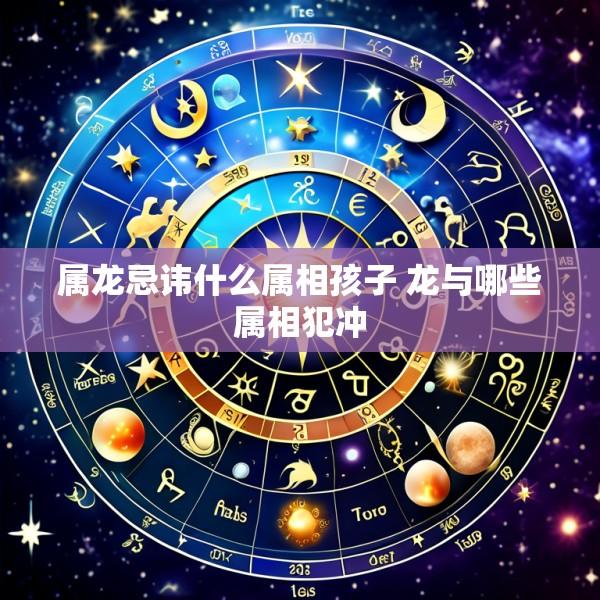 属龙忌讳什么属相孩子 龙与哪些属相犯冲