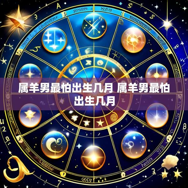 属羊男最怕出生几月 属羊男最怕出生几月