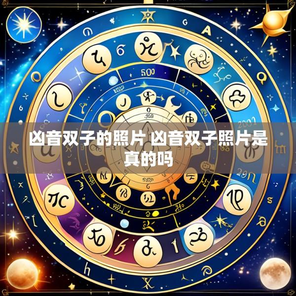 凶音双子的照片 凶音双子照片是真的吗