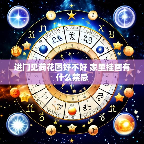 进门见荷花图好不好 家里挂画有什么禁忌