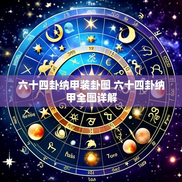 六十四卦纳甲装卦图 六十四卦纳甲全图详解