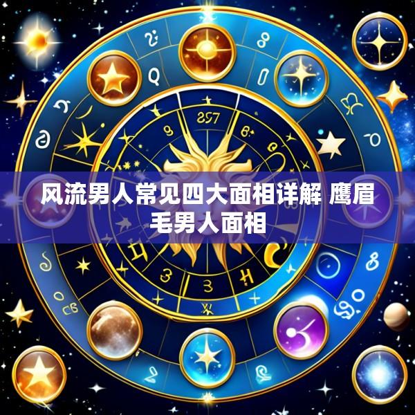 风流男人常见四大面相详解 鹰眉毛男人面相