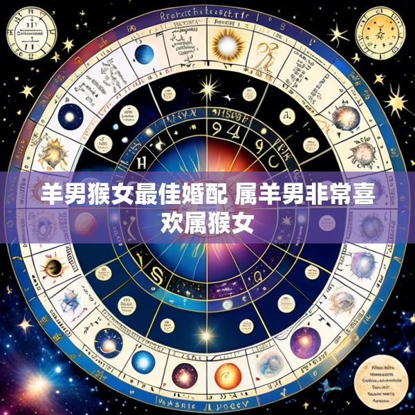 羊男猴女最佳婚配 属羊男非常喜欢属猴女