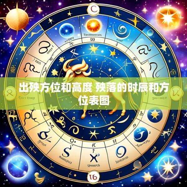 出殃方位和高度 殃落的时辰和方位表图